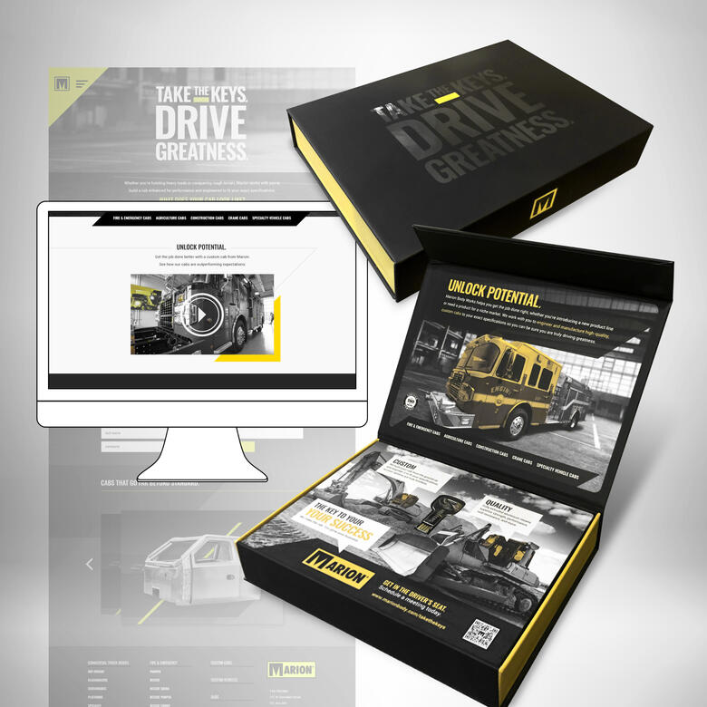 Direct Mail and Landing Page