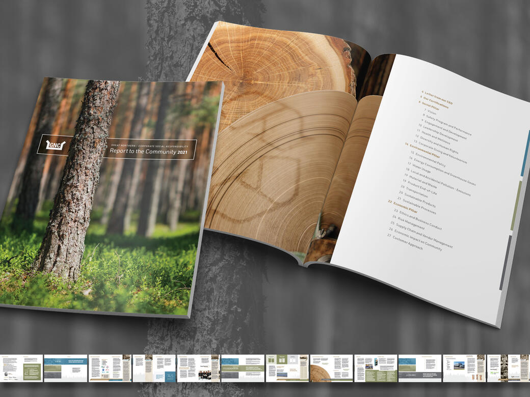 Corporate sustainability report.